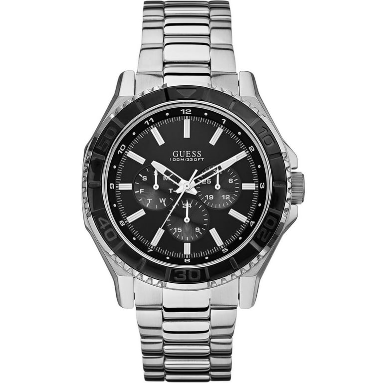 Guess Men s Watch with Multi function Dial W0479G1 Walmart