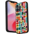 thumbnail image 1 of Watercolor-Art-s-And-Cute-Boho-Rubber-Liner-Hard-5 Phone Case, Degined for iPhone 14 Pro Max Case Men Women, Flexible Silicone Shockproof Case for iPhone 14 Pro Max, 1 of 1