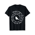 thumbnail image 1 of Blackbirds Singing in The Dead of Night Vintage Retro Birds soft and cozy T-shirt, 1 of 7