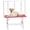 Pink, variant on 47 Black Large Dog Grooming Table X-Lift Foldable Adjustable Height Pet Station with Nooses and Tool Organizer for Home Use