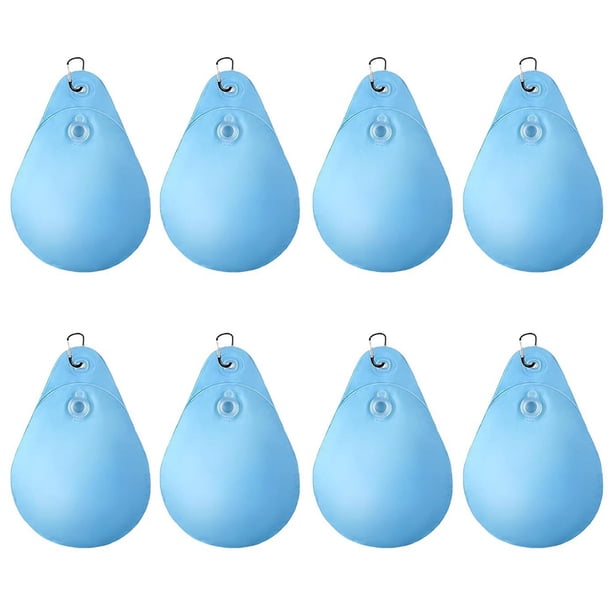 Pesas Pesadas 8 Paquetes Piscina para Colgantes Pvc S Espesos