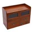 thumbnail image 6 of Shangmakel Shangmakel6 Drawers  Library Card Catalog Cabinet,Countertop Wooden Apothecary Cabinets,Small Desk Organizer, 6 of 23
