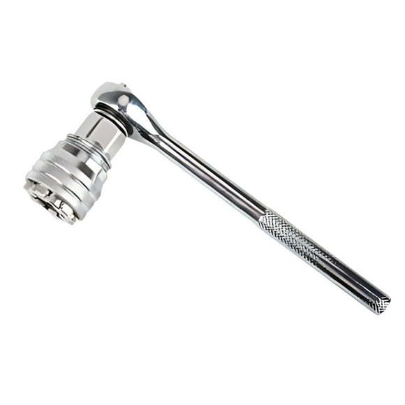 Universal Socket Wrench, Adjustable Socket Tool, 3/8 Inch Drive, Grips Damaged Fasteners, Replaces Multiple Sockets, for Ratchet and Power Drill