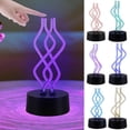 thumbnail image 1 of CEHVOM Dancing Acrylic Table Lamp Night Light USB Bar Stick Lamp, 1 of 9