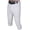White, variant on Exxact Sports Zipper Softball Pants for Women - Elastic Bottom Womens Softball Pants with Mesh Panels
