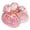 G004- Watermelon Red, variant on Slow Rising Squishy, Stress Ball Fidget, 3X2.5 in, Paw form, Nervousness Easing, Classroom Use, Iridescent, 1 Pc