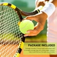 thumbnail image 4 of 12 Tennis Balls Rubber Felt Pressure Practice Balls, with Storage Bag, for Training, 4 of 7