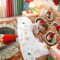 thumbnail image 5 of Manfei Western Xmas Festive 7 Pieces Full Size Bedding Sets,Traditional Christmas Animals Full Size Bed in a Bag,Xmas Reversible, 5 of 7