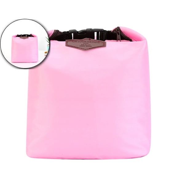 VQPeo Cool Bag, Small Lunch Bag, Mini Cool Box for outdoor Activities(Pink)
