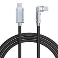 thumbnail image 2 of Cable GMobile Lightning A Tipo-C, 1m, 27W, Silicona, Negro, 2 of 2