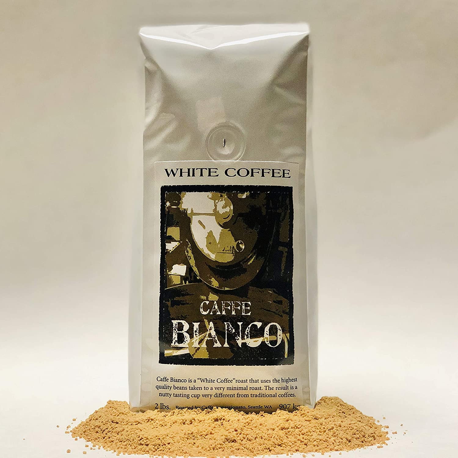 Caffe Appassionato Ground White Coffee, Caffe Bianco, 2 Lb Walmart