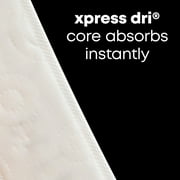U by Kotex Clean & Secure Panty Liners, Light Absorbency, Long Length, 96 Count