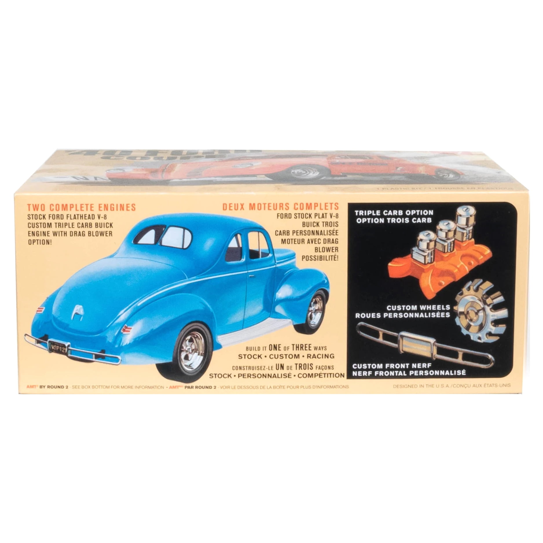 Amazon.com: AMT 1940 Ford Coupe 1:25 Scale Model Kit : Arts