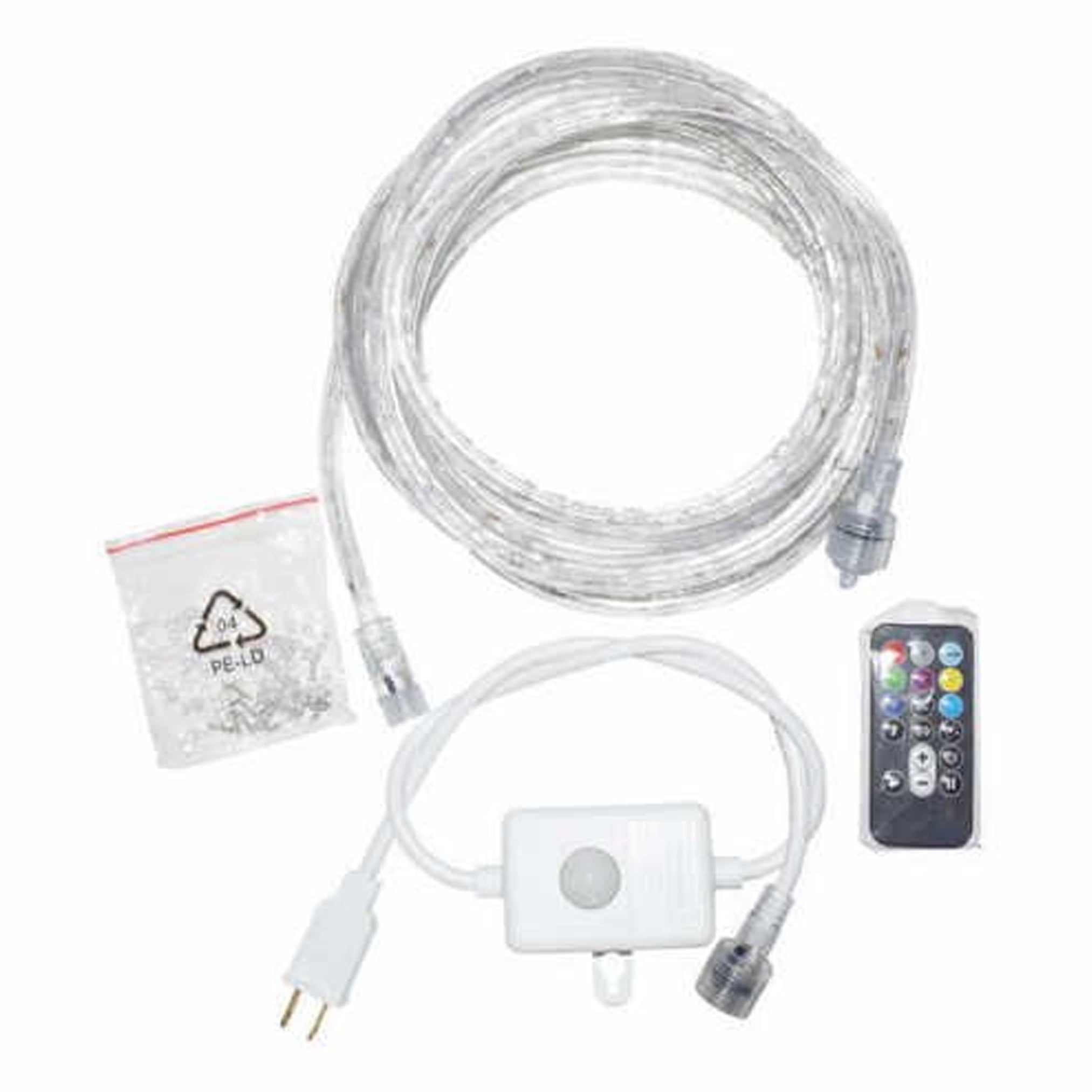 Intertek LED Color Changing 18ft Rope Light with Remote - LED Lighting for Bedroom