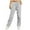 Light Gray, variant on GJSYRH Women's Lined High Waisted Sweatpants Wide Leg Joggers with Pockets for Casual Workout and Yoga Comfort
