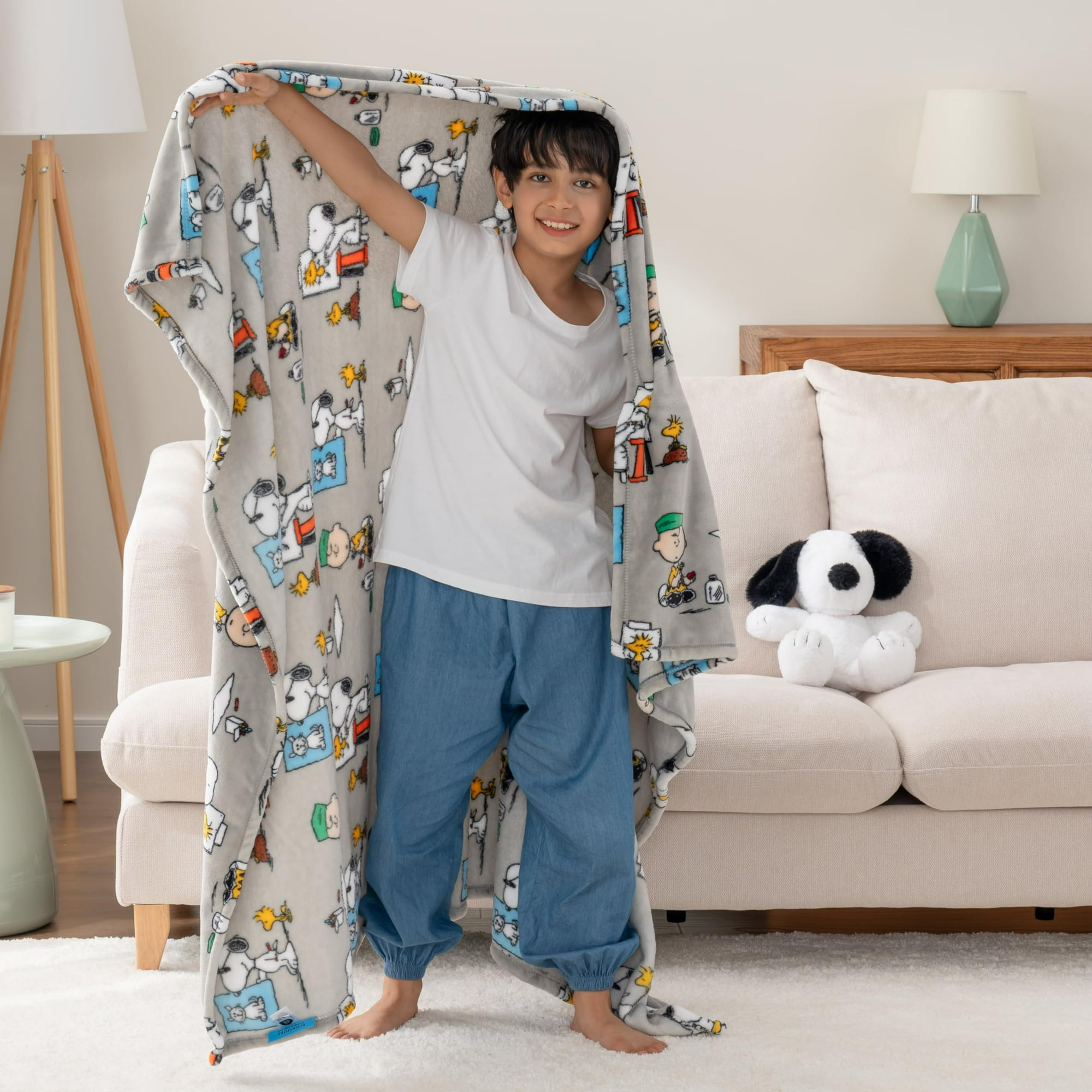 Snoopy blanket kid sale