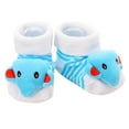 thumbnail image 2 of Baby Shoes Size S For 0 Months-12 Months Boys Socks Anti-Slip Stereoscopic 3D Cartoon Floor Kids Sneakers Blue, 2 of 4