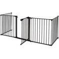 thumbnail image 1 of 5 Panel Baby Playard Gates, Baby Playpen Heavy Duty Metal Gate Pet Fence Safe Barrier, Removable and Adjustable, 1 of 6