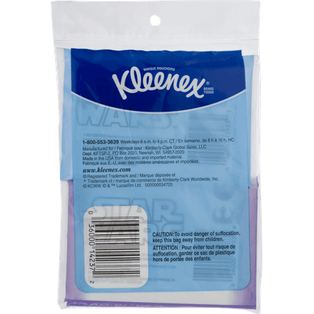 Kleenex On-The-Go Facial Tissue, 2 Wallet Packs (20 Total Tissues)