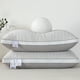 thumbnail image 4 of Almohada de Hotel: Fibra Transpirable, Funda Fresca, Lavable a Máquina. Ideal para El Hogar, Viajes y Regalos. Disponible En Gris, Rosa, Verde y Blanco., 4 of 6