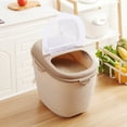 thumbnail image 4 of Contenedor de almacenamiento de arroz de 10kg Cubo de arroz caja de almacenamiento de fruta de alimentos secos para de arroz almacenamiento Sunnimix Estuche de almacenamiento de granos, 4 of 8