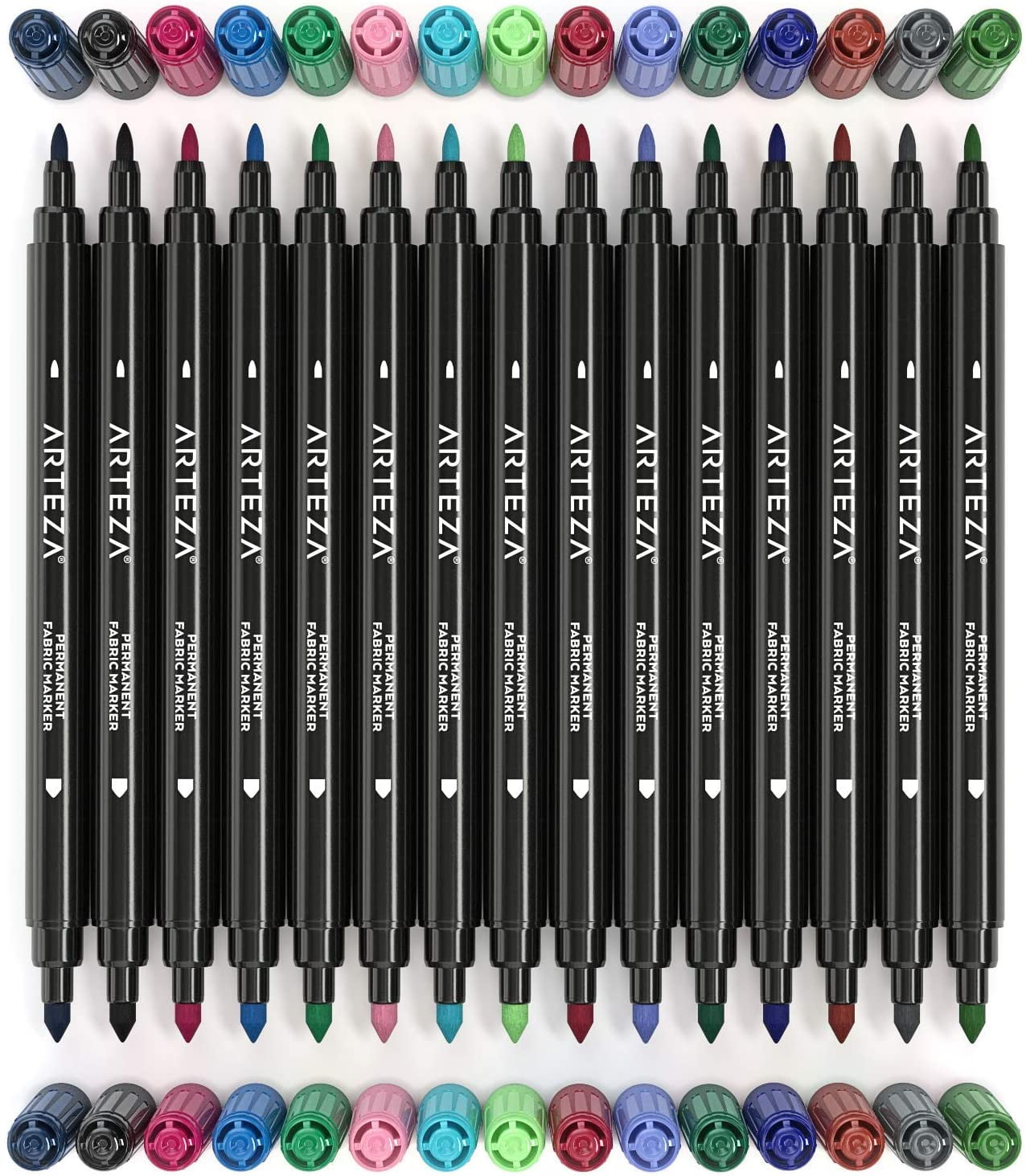 Permanent Fabric Markers - 12 colors in 1 set – MadamSew