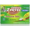 Zyrtec 24 Hour Allergy Dissolve Tablets, Citrus 12 ea (Pack of 3)
