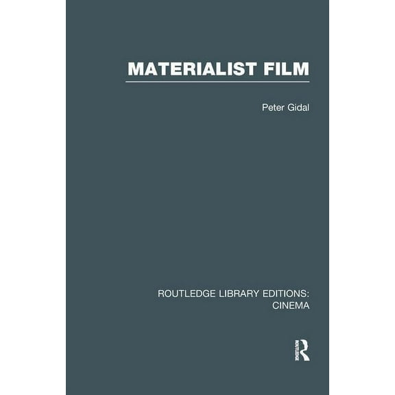 Routledge Library Editions: Cinema Materialist Film, (Paperback)