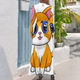 thumbnail image 3 of Cute Orange Cat Cartoon Women's Long Dress Long Sleeves Dress Vintage Dresses Party Maxi Dress High Waist Dress, 3 of 4