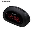 thumbnail image 4 of Reloj despertador digital Sharp SPC089A con despertador y batería de respaldo, 4 of 6