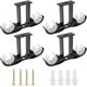 thumbnail image 1 of 4 piezas de soporte de pared NQ para barra de cortina ajustable 14 x 8,2 cm, 1 of 3