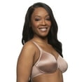 thumbnail image 2 of Stellar Smooth Satin Unlined Underwire Bra (Rose Tan, 40DD), 2 of 3