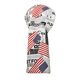 thumbnail image 1 of Funda protectora duradera de poliuretano para cabeza de palo de golf, ideal para viajes. Rayas de estrellas 1, 1 of 8