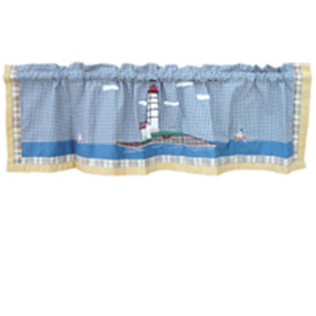 Patch Magic CVLBBY Lighthouse By Bay, Curtain Valance 54 x 16 in.
