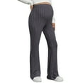 thumbnail image 6 of UFOUND Women Maternity Casual Elastic Hight Adjustable Waist Knitting Pants Trousers Pregnant Leggings, 6 of 8