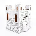 thumbnail image 1 of Easy Playhouse Castillo de Cuento de Hadas Arte y Manualidades para Niños para Diversión en Interiores y Exteriores, Colorear, Dibujar, Garabatear, Decorar y Personalizar un Fuerte de Cartón, 32" X 32, 1 of 5