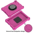 thumbnail image 3 of Durable Silicone Case for 7.9-Inch Apple iPad Mini (5th Generation) & iPad Mini 4/3/2/1 Tablet - Shockproof Protective Stand Cover with Hand Holder /Adjustable Shoulder Strap (Rose), 3 of 6