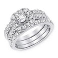 thumbnail image 6 of IGI Certified 1 Carat Diamond Engagement Ring for Women in 14k White Gold Size 5.5 by Beverly Hills Jewelers, 6 of 8