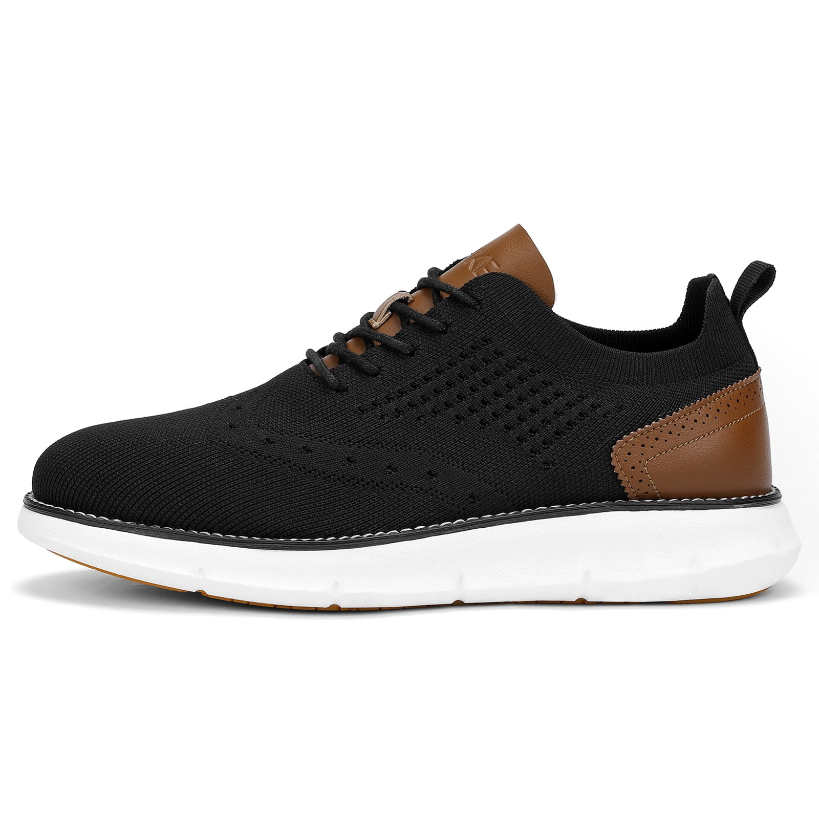 Men's Casual Dress Oxfords Shoes Breathable Knit Leisure Fashion Sneakers