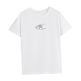thumbnail image 4 of Camiseta de verano con cuello redondo para mujer para desplazamientos, viajes, deportes de playa, vacaciones, 4 of 7