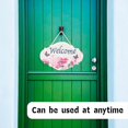 thumbnail image 4 of Welcome Wooden Hanging Sign Wooden Plaque Bar Cafe Shop Store Door Decor Plaque Welcome Hanging Sign Board, 4 of 5