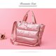 thumbnail image 3 of Bolsa de viaje para mujer, impermeable, de nailon, para esterilla de yoga, bolsa deportiva, paquete de equipaje (rosa), 3 of 6