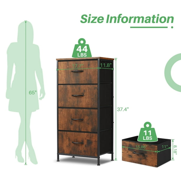 Mydepot 4-Drawer Dresser | Durable dress - Walmart Business Supplies Mydepot 4-Drawer Dresser | Durable dress - Walmart Business Supplies