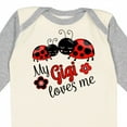 thumbnail image 4 of Inktastic My Gigi Loves Me with Cute Ladybugs Boys or Girls Long Sleeve Baby Bodysuit, 4 of 5