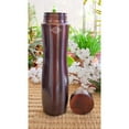 thumbnail image 2 of Indian Art Villa Copper Water Bottle With Champion Antique Dark Finish, Volume- 34 Oz, 2 of 5