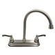 thumbnail image 1 of Llave Mezcladora Agua Fregadero O Tarja De Cocina Alfa  Satinado Manerales De Zinc, 1 of 3