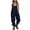 Blue #60, variant on Overalls for Women Casual Summer Capri Jumpsuits Adjustable Straps Loose Fit Bib Rompers with Pockets Brown S