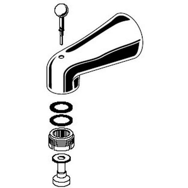 American Standard 0126530020A Diverter Tub Spout RepairChrome