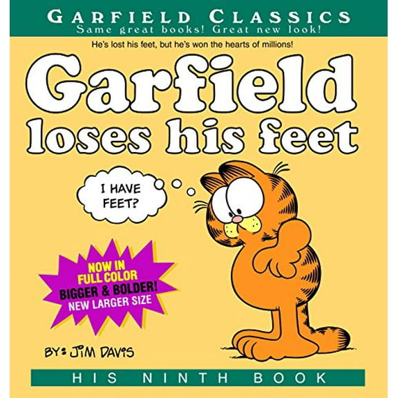 Pre-Owned Garfield Loses His Feet: His 9th Book (Paperback) 0345464672 9780345464675