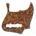 thumbnail image 1 of USA Spec 5 String Jazz J Bass Pickguard with screws Fits For American FD scratch plate various colors Tiger Stripe, 1 of 3
